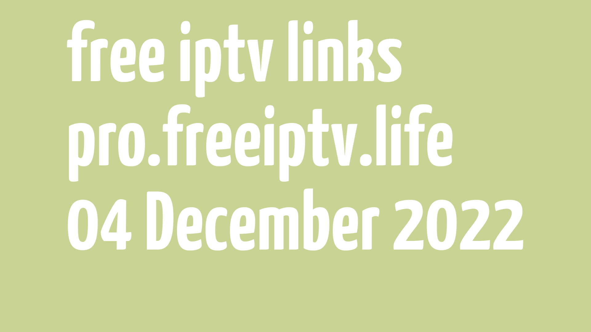 free iptv links 031222